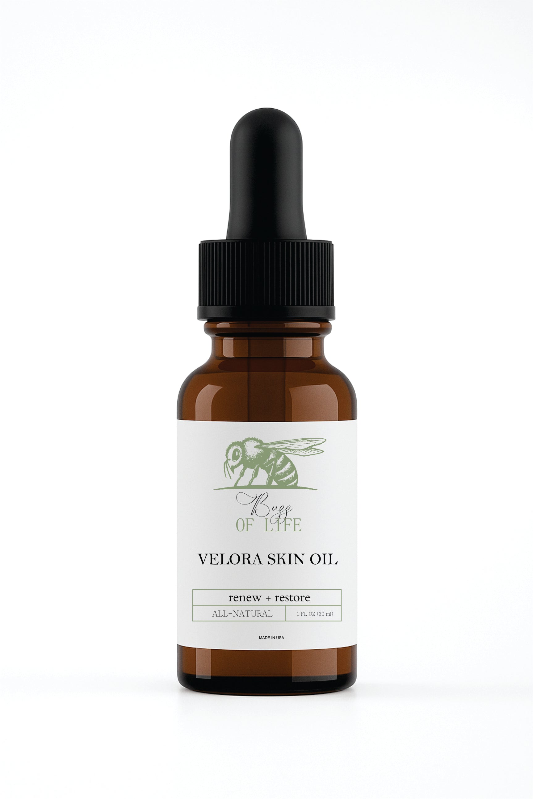 "VELORA SKIN OIL" renew + restore